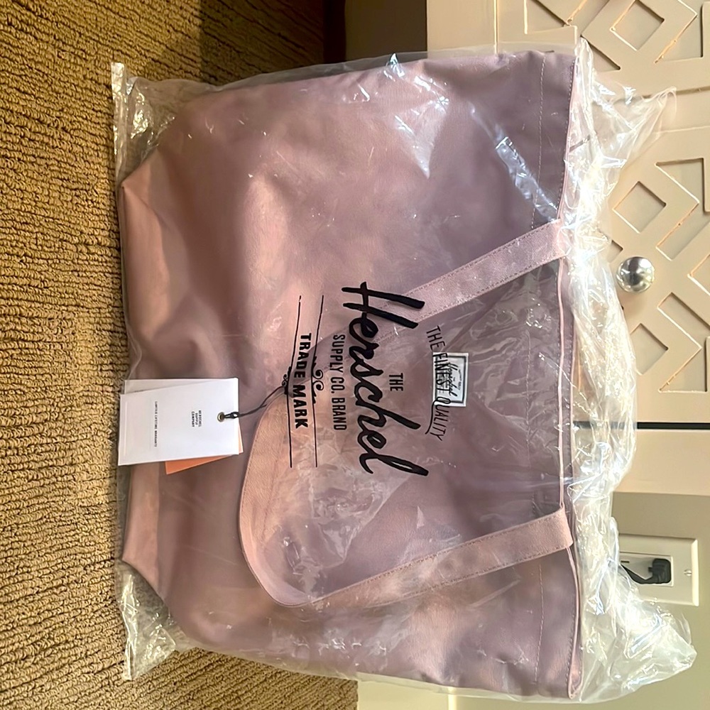 Herschel canvas tote